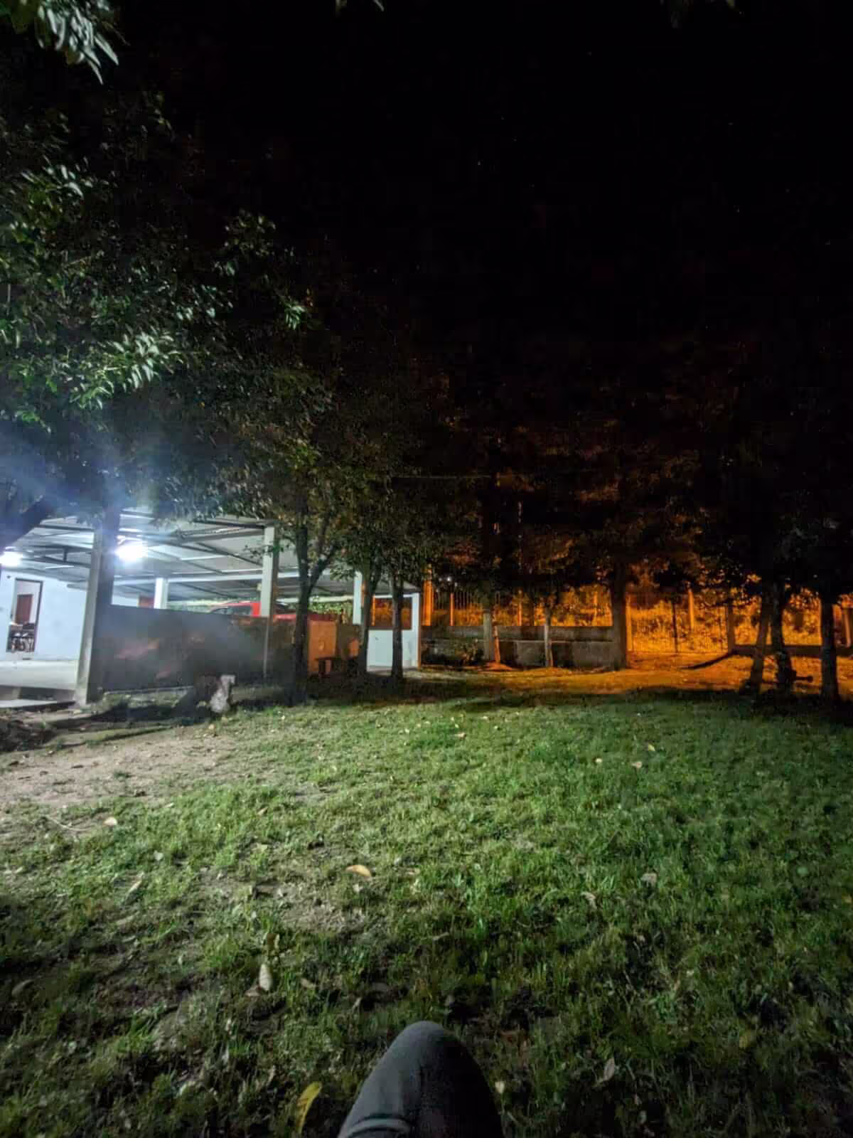 Patio de noche